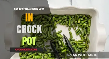 Freezing Beans Cooked in a Crock Pot: A How-To Guide