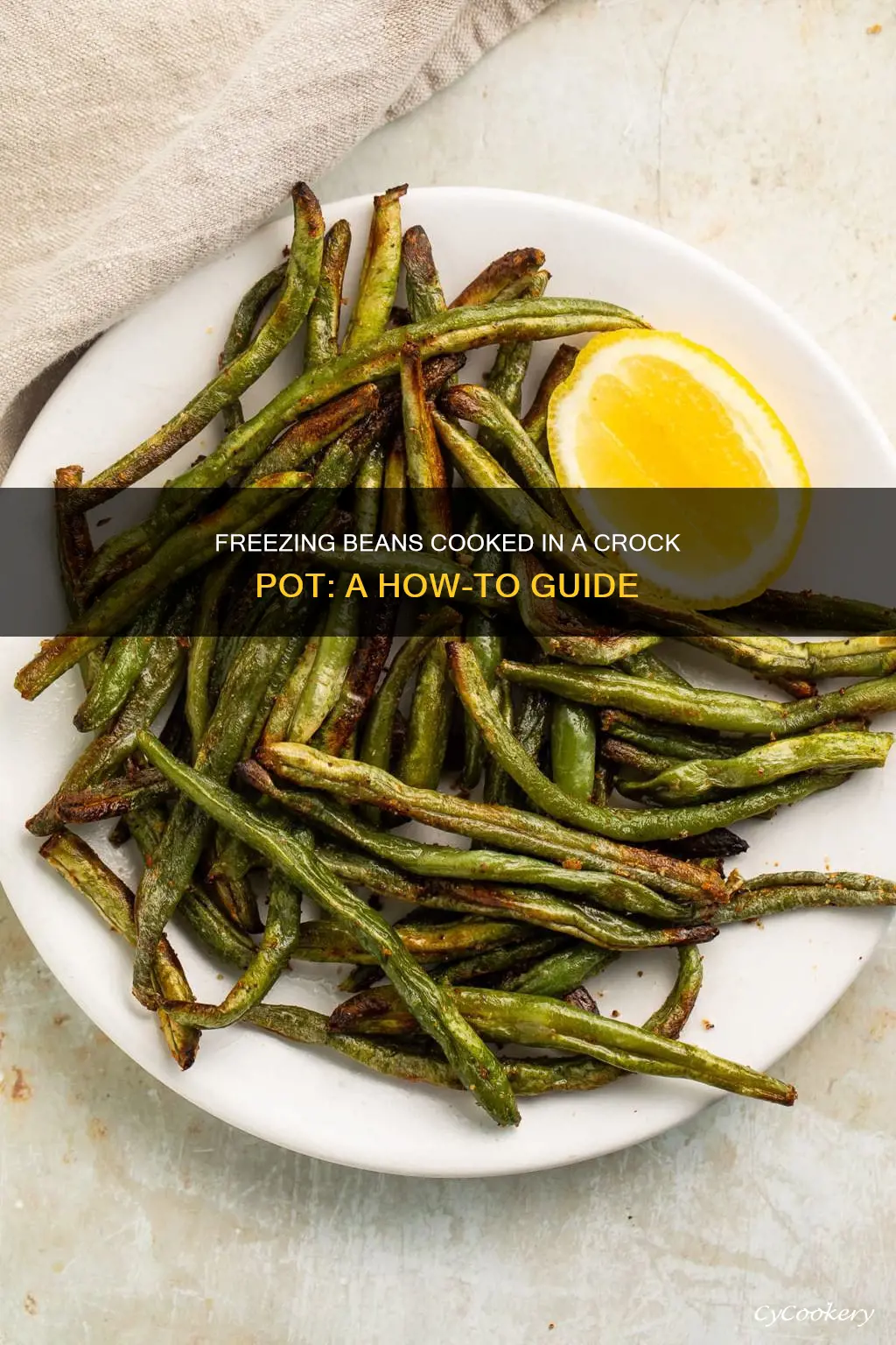 can you freeze beans cook in crock pot