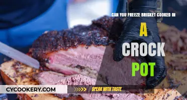 Freezing Brisket: Crock Pot Cooking and Storage