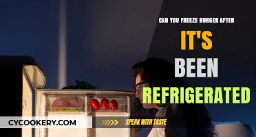 Can You Freeze Burger After Refrigeration? A Complete Guide