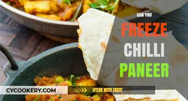 Freezing Chilli Paneer: A Smart Way to Preserve the Dish