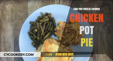 Freezing Cooked Chicken Pot Pie: Is It Possible?