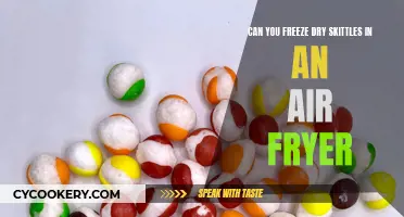 Freeze-Drying Skittles: Air Fryer Experiment