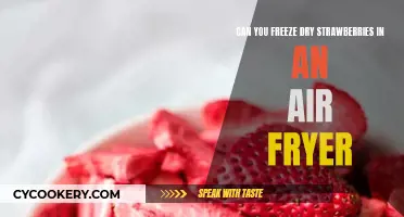 Freeze-Drying Strawberries: Air Fryer Magic