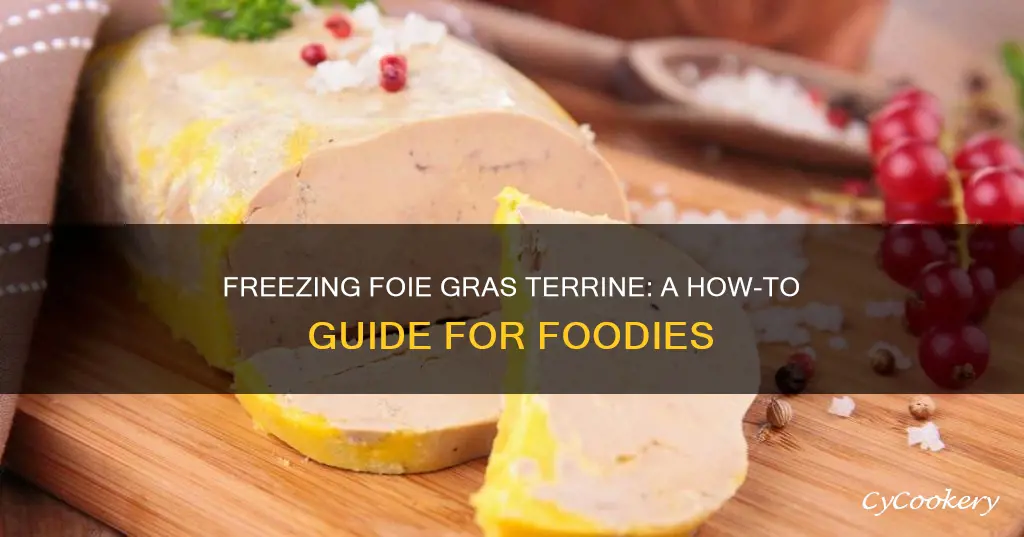 can you freeze foie gras terrine