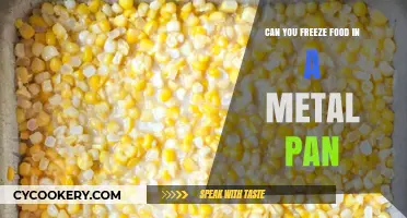 Freezing Food: Metal Pans, Safe or Not?