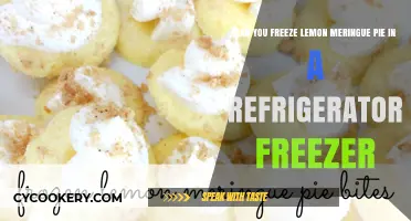 Freezing Lemon Meringue Pie: Refrigerator Freezer Tips and Tricks