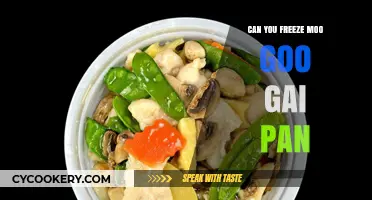 Freezing Moo Goo Gai Pan: Is It Possible?