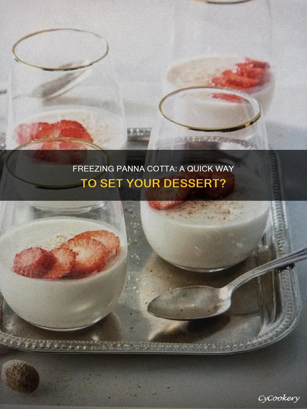 can you freeze pana cotta to accelarate