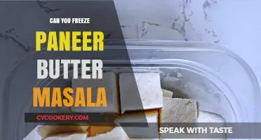 Freezing Paneer Butter Masala: A Smart Make-Ahead Move