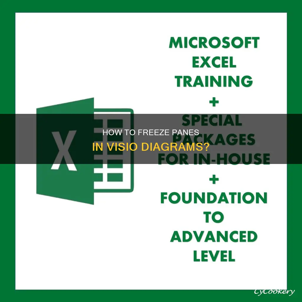 can you freeze panes in visio