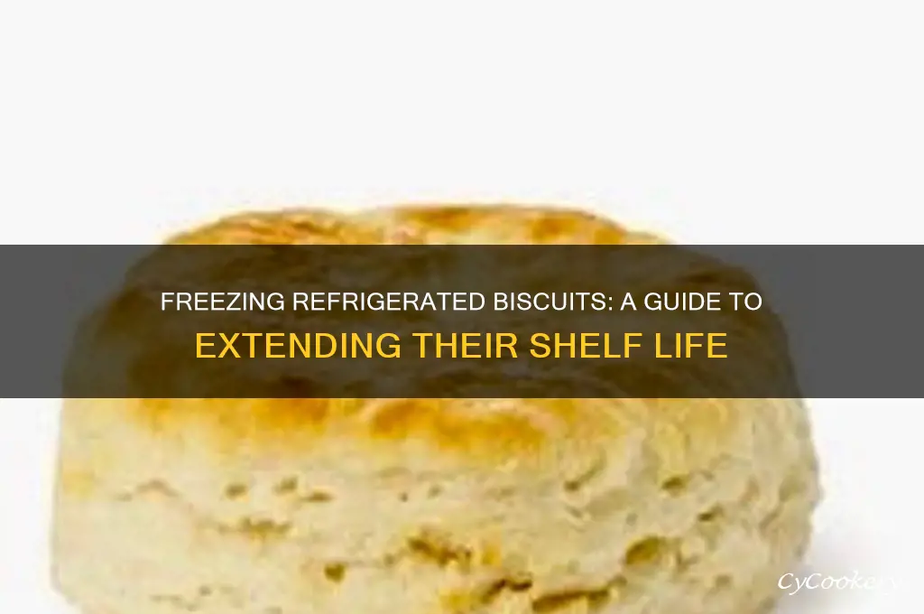 can you freeze refrigerated biscuits