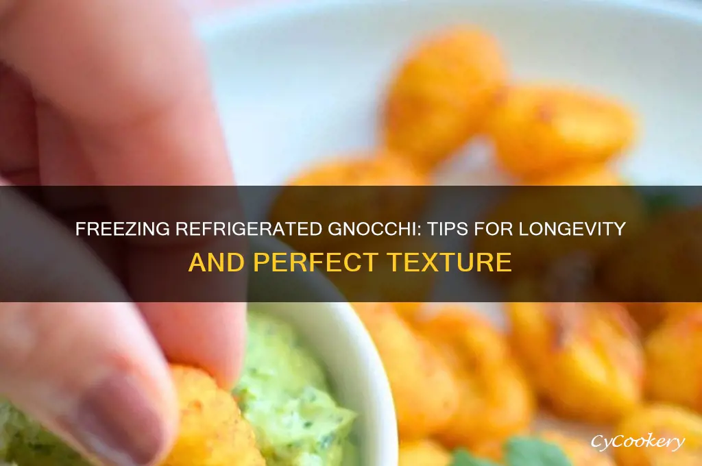 can you freeze refrigerated gnocchi