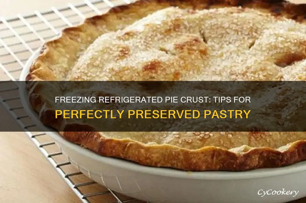 can you freeze refrigerated pie crust