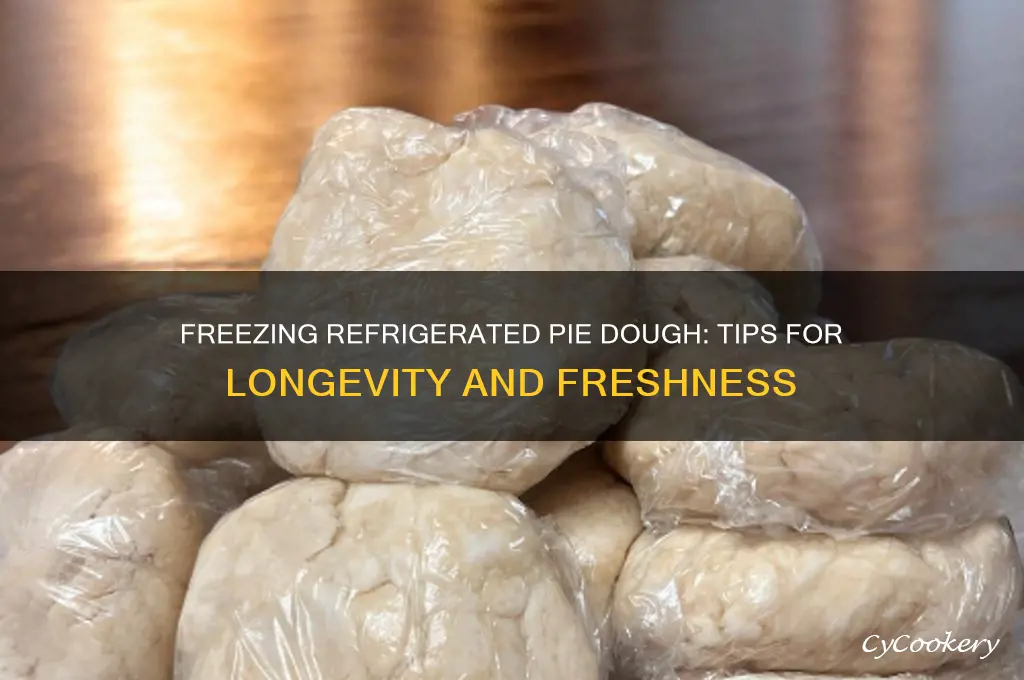 can you freeze refrigerated pie dough