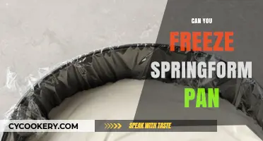 Freezing Springform Pans: Is It Possible?