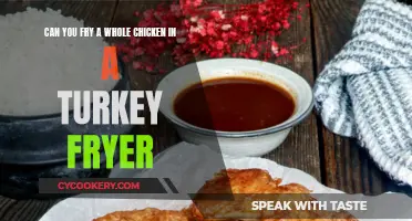 Frying a Whole Chicken in a Turkey Fryer: Is it Possible?