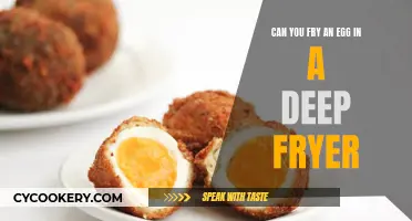 Frying Eggs: Deep Fryer Experiment