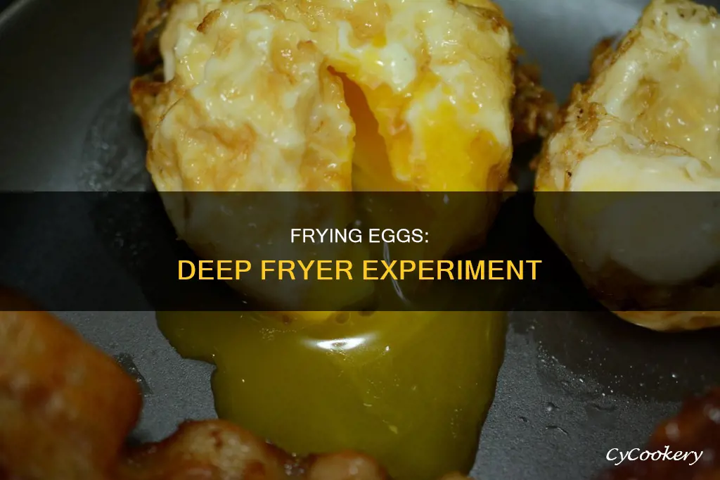 can you fry an egg in a deep fryer