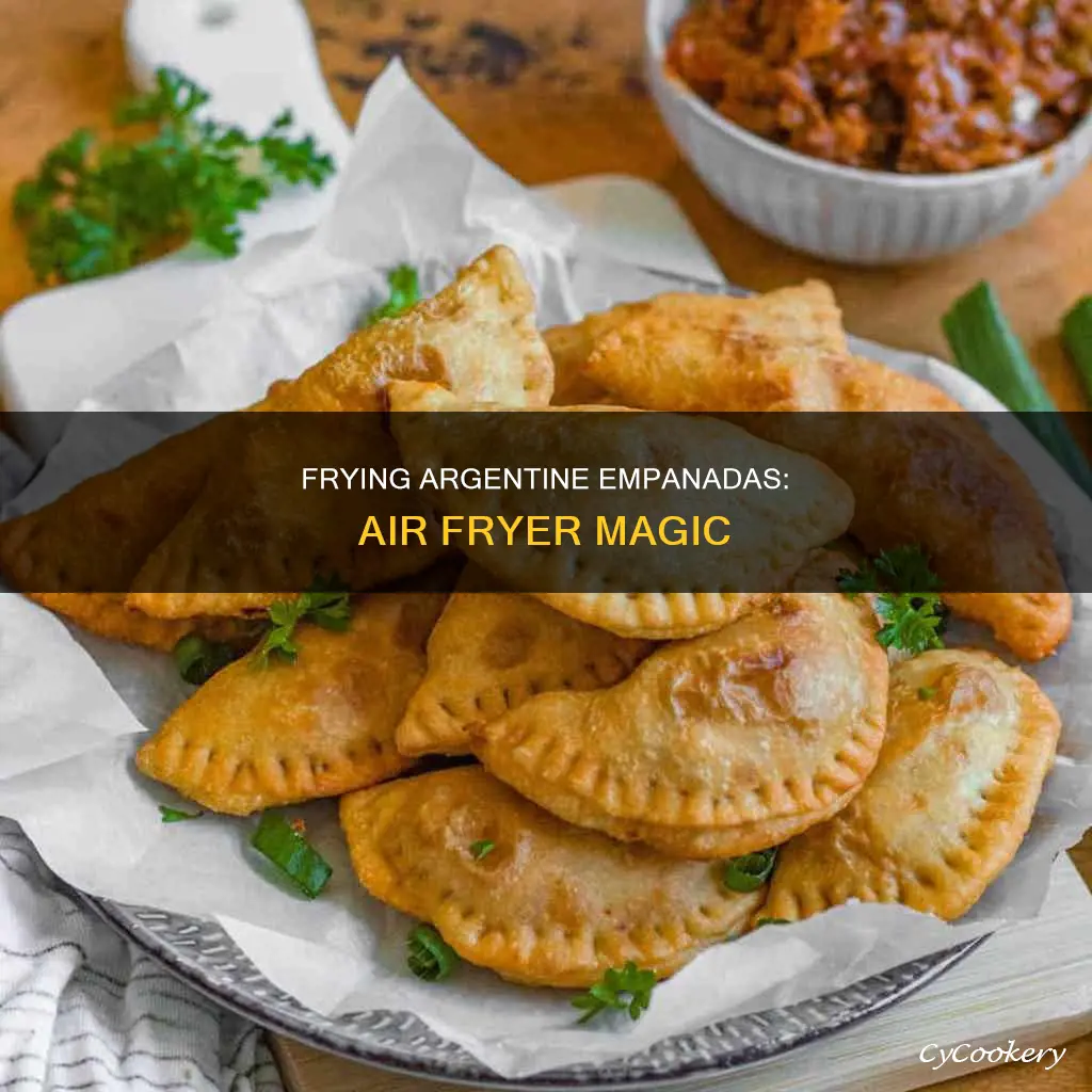 can you fry argentine empanadas in an air fryer