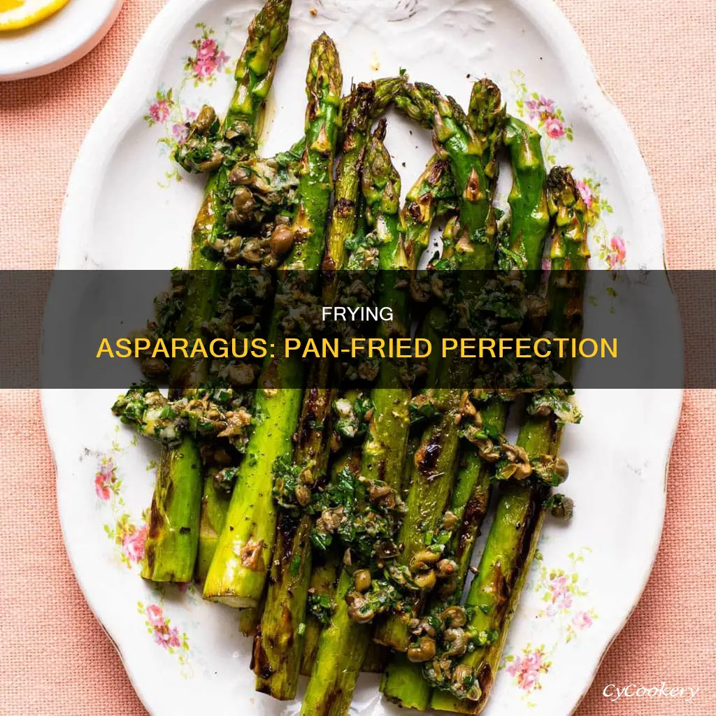 can you fry asparagus in pan