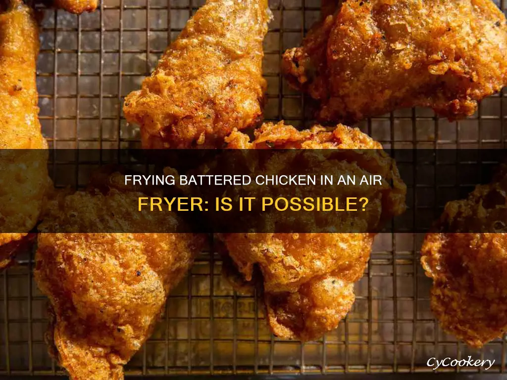 can you fry battered chicken in air fryer