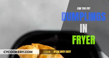 Frying Dumplings: Air Fryer Magic