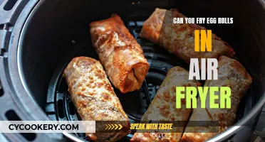 Frying Egg Rolls: Air Fryer Magic