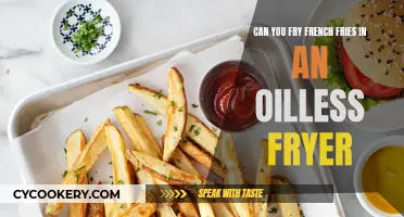 Frying French Fries: Oil-less Fryer Magic