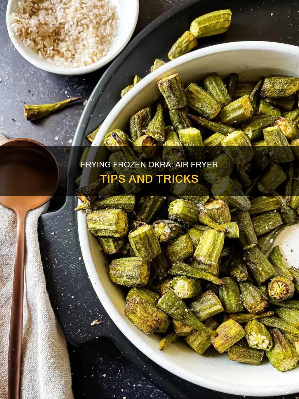 can you fry frozen breaded okra in an air fryer