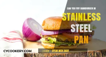 Stainless Steel Pan for Frying Hamburgers: Good or Bad?