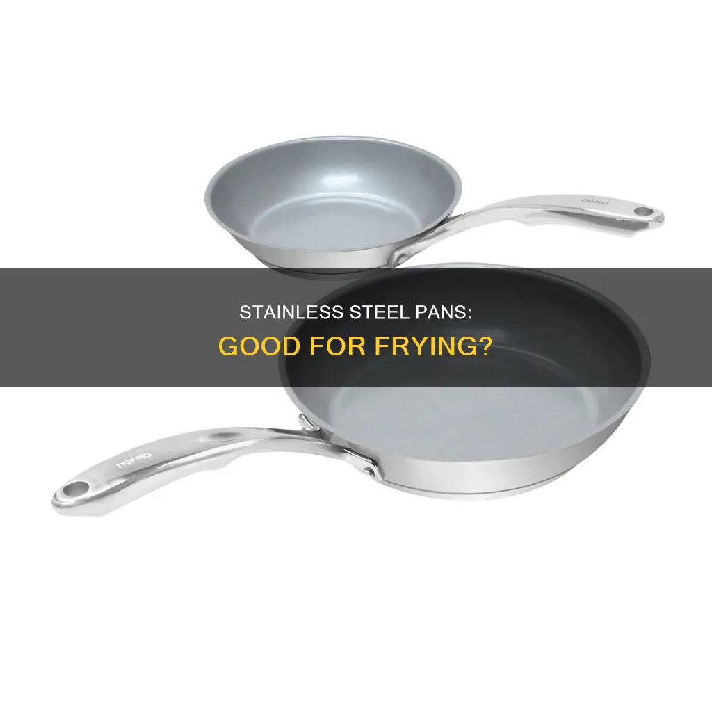can you fry in a stainless steel pan