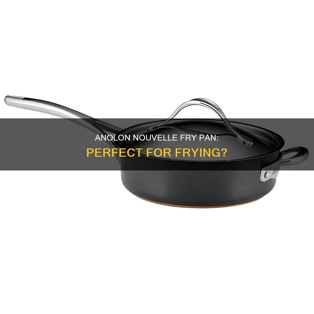 can you fry in an anolon nouvelle fry pan
