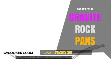 Granite Rock Pans: Frying with Style and Ease