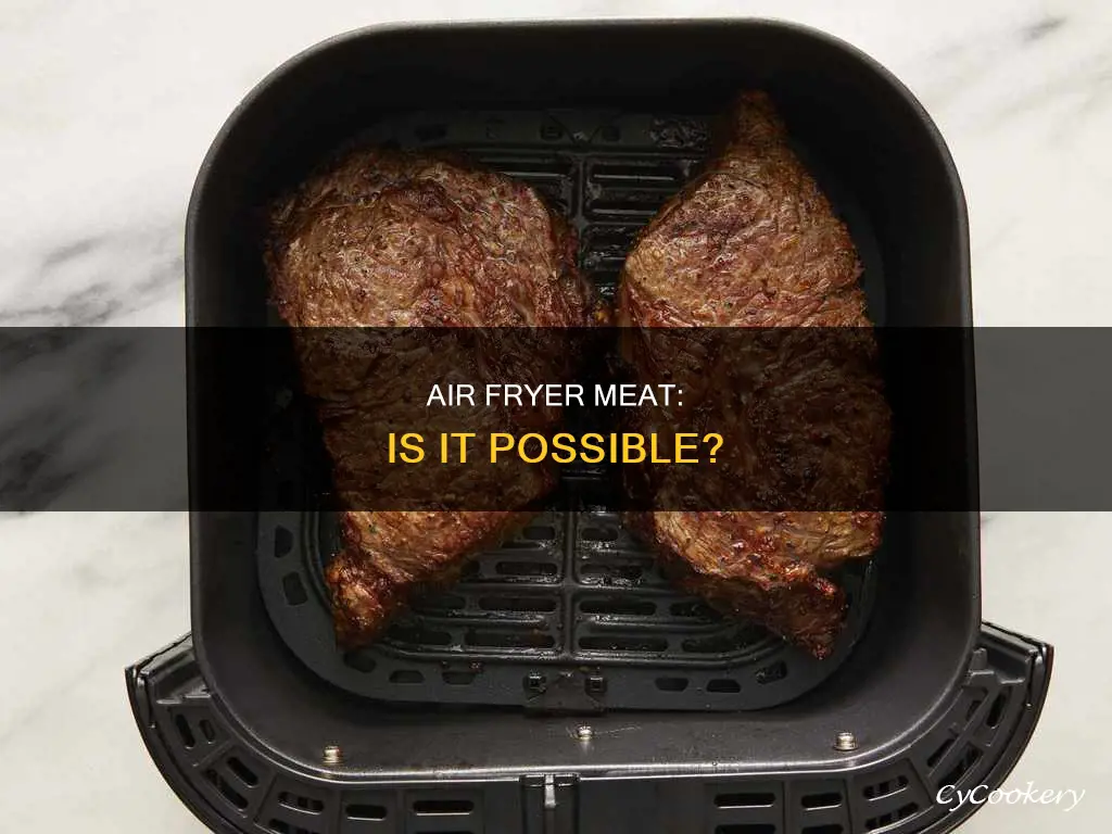 can you fry meat in an air fryer