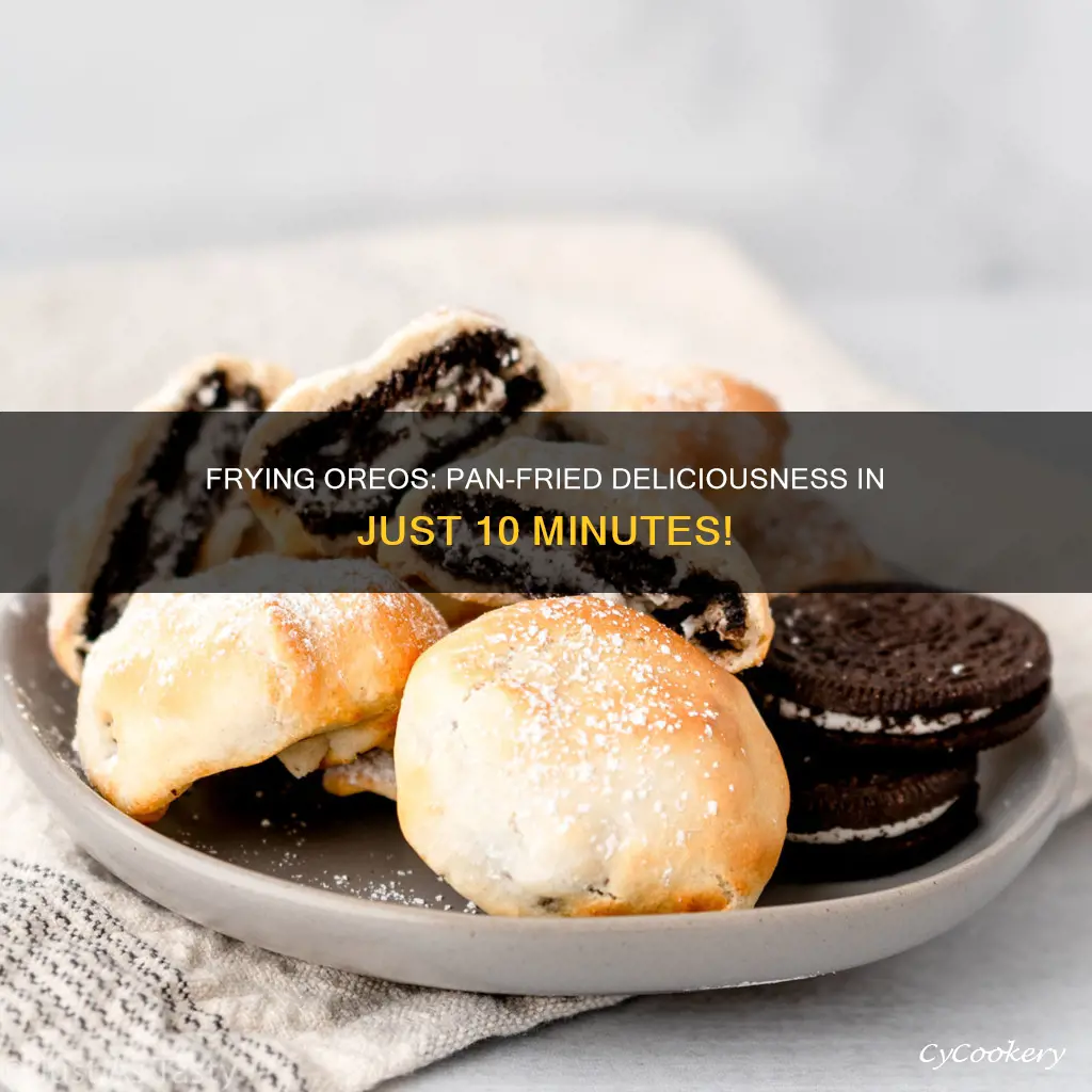 can you fry oreos in a pan