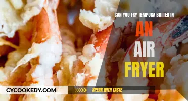 Frying Tempura Batter: Air Fryer Style