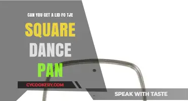 Square Dance Pan: Do Matching Lids Exist?