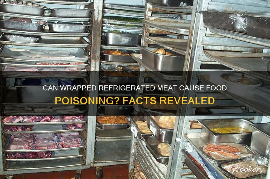 can you get food poisioning from wrapped refrigerated meat