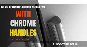 Maytag MBF1958FEW00 Refrigerator: Chrome Handle Options Explained