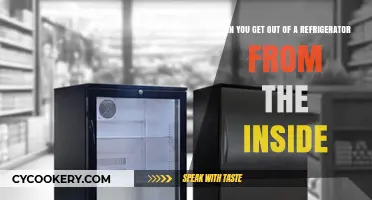 Escaping a Refrigerator: Can You Open It from the Inside?