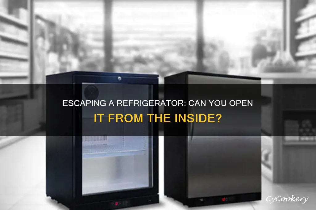 can you get out of a refrigerator from the inside