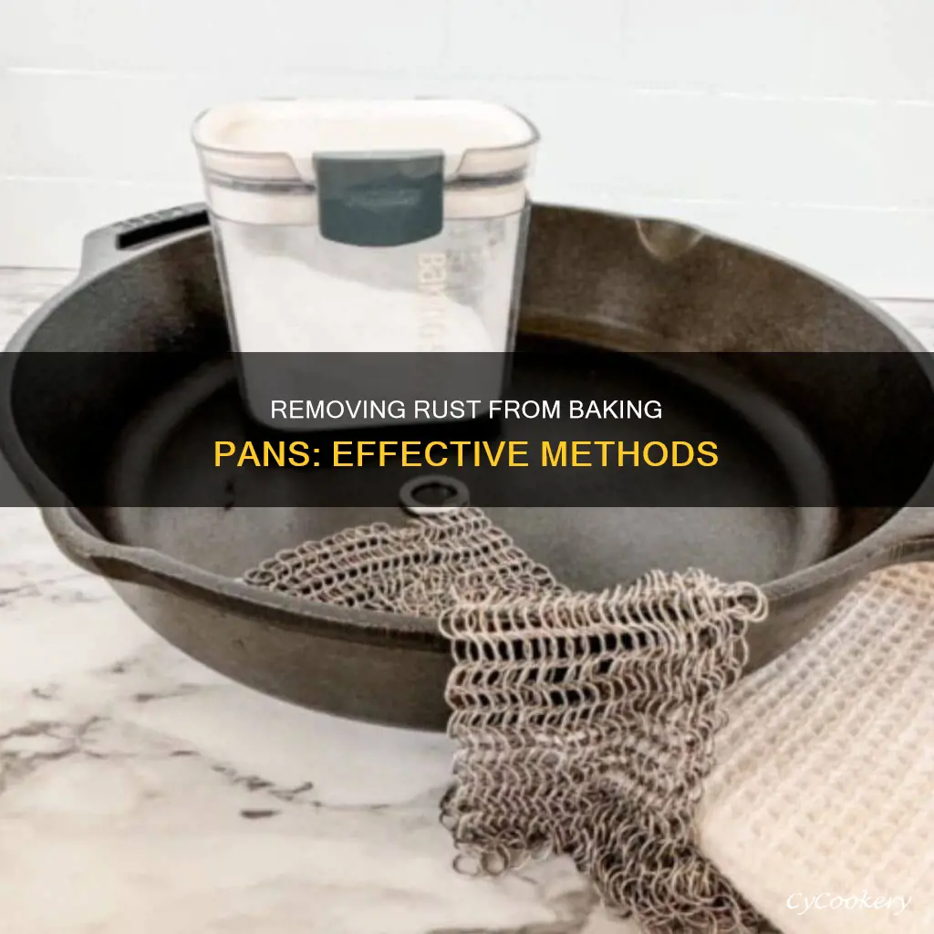 can you get rust off baking pans