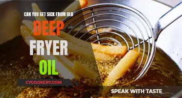 Old Deep Fryer Oil: Safe or Sickness Inducer?