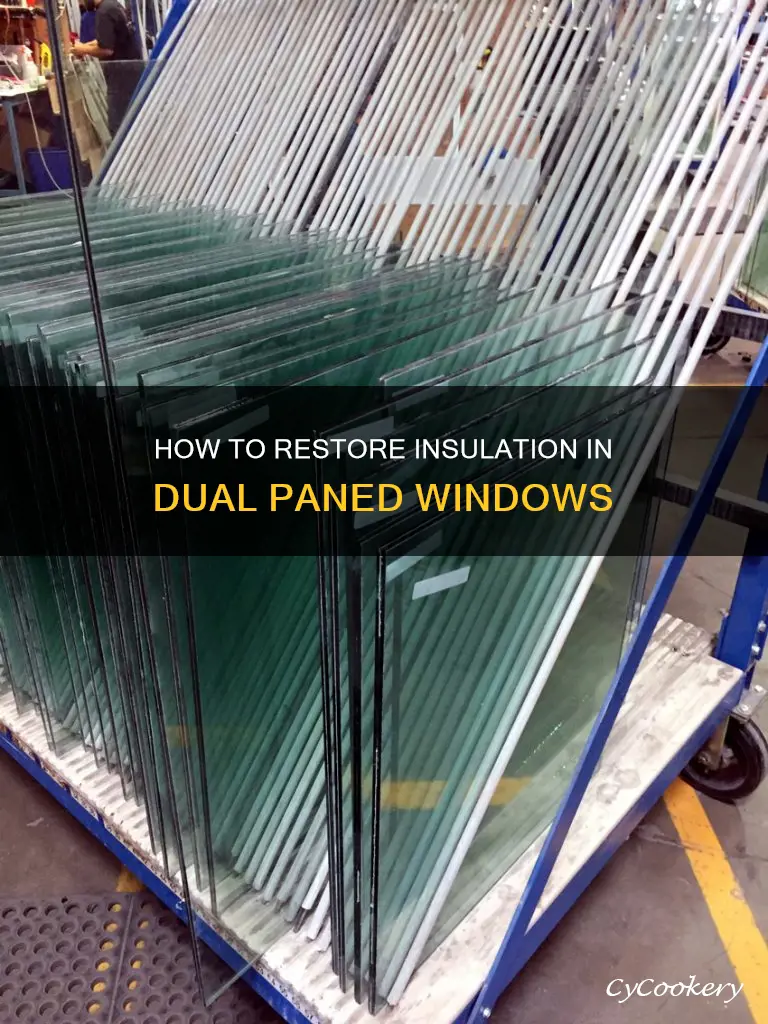 can you get the gas back in dual paned windows