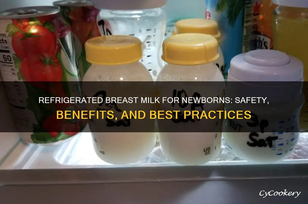 can you give newborn refrigerated breast milk