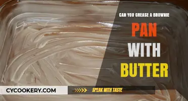 Greasing Brownie Pans: Butter or Something Else?