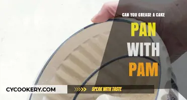 Greasing Cake Pans: Can You Use Pam?