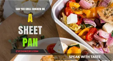Grilling Chicken: Sheet Pan Method