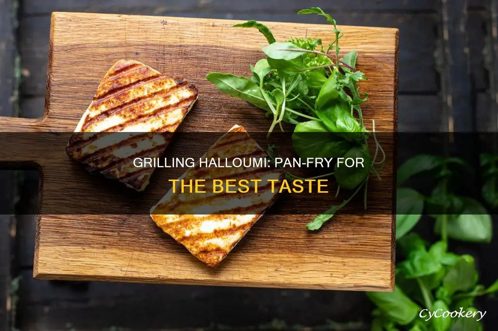 can you grill halloumi in a pan